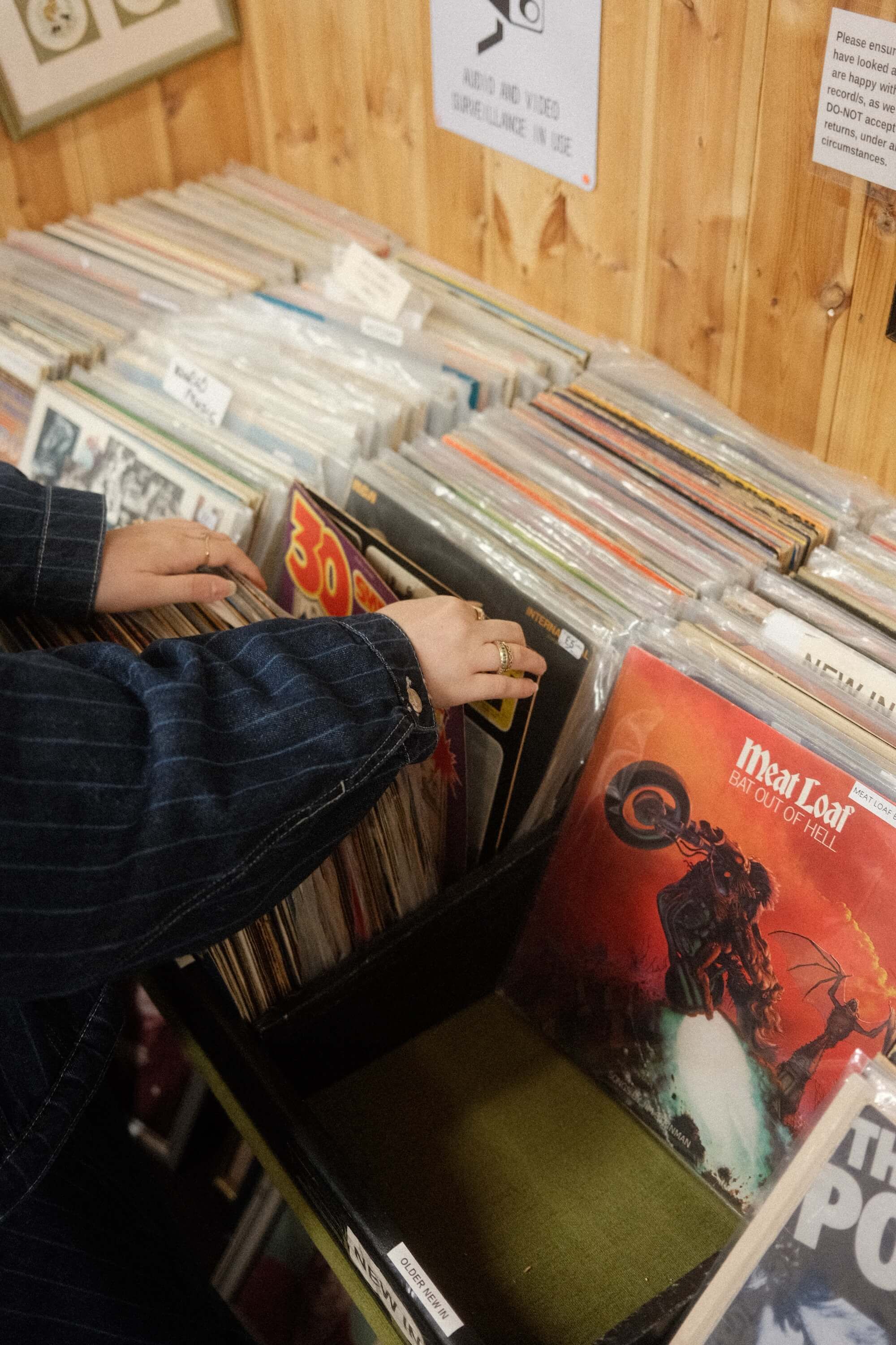 Large selection of vinyl